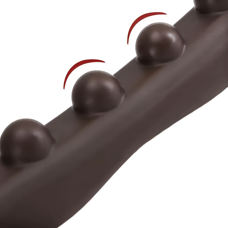Sevair Deco Curved Back Massage Stick with Rolling Beads 6