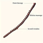 Sevair Deco Curved Back Massage Stick with Rolling Beads 7