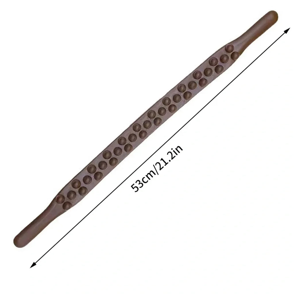 Sevair Deco Curved Back Massage Stick with Rolling Beads 9