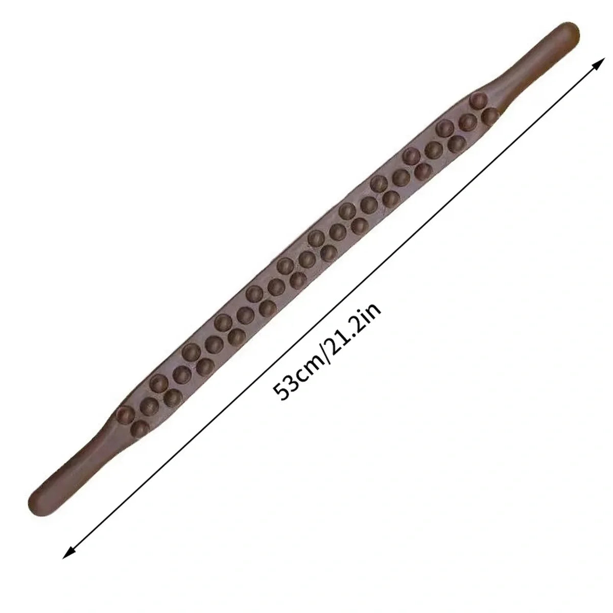 Sevair Deco Curved Back Massage Stick with Rolling Beads 9