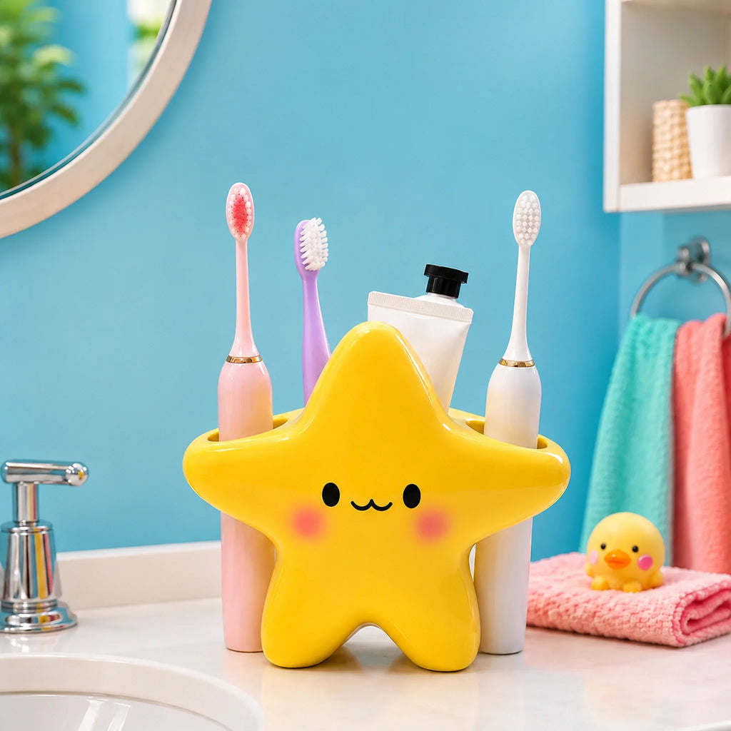 Sevair Deco cute star toothbrush holder hero