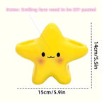 Sevair Deco cute star toothbrush holder size guide
