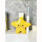 Sevair Deco cute star toothbrush holder white brush