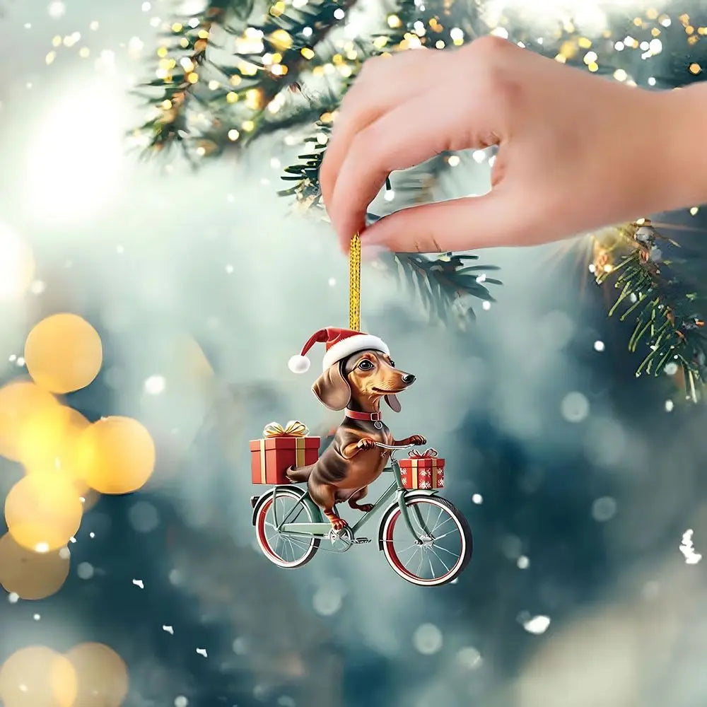 Sevair Deco Dachshund Christmas Ornament for Dog Lovers 2