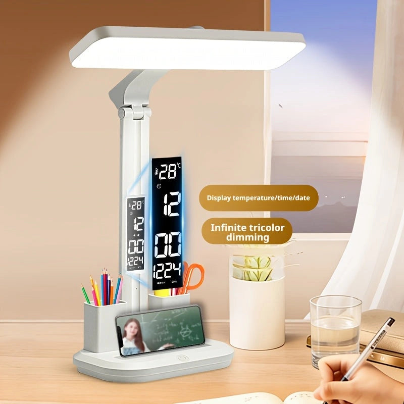 Sevair Deco Digital Display Desk Lamp display features