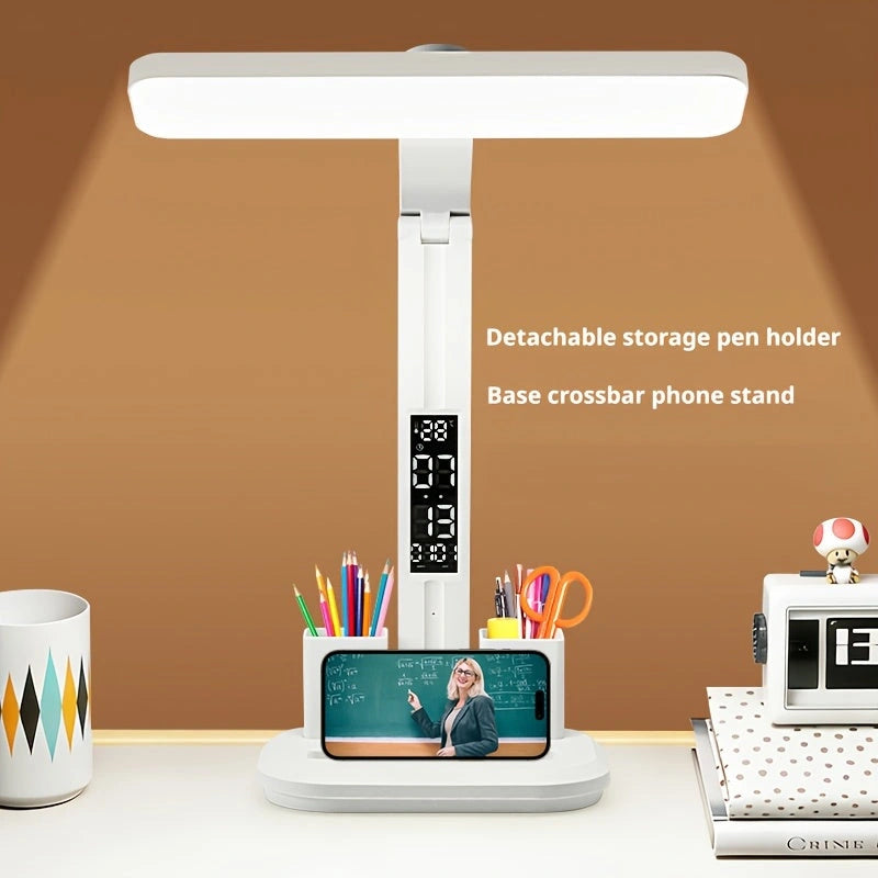 Sevair Deco Digital Display Desk Lamp pen cups