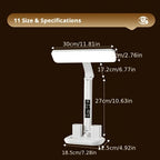 Sevair Deco Digital Display Desk Lamp size guide