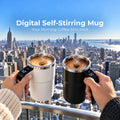 Sevair Deco Digital Self-Stirring Mug for Coffee balcony coffee