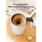 Sevair Deco Digital Self-Stirring Mug for Coffee coffee swirl