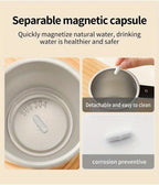 Sevair Deco Digital Self-Stirring Mug for Coffee magnetic capsule