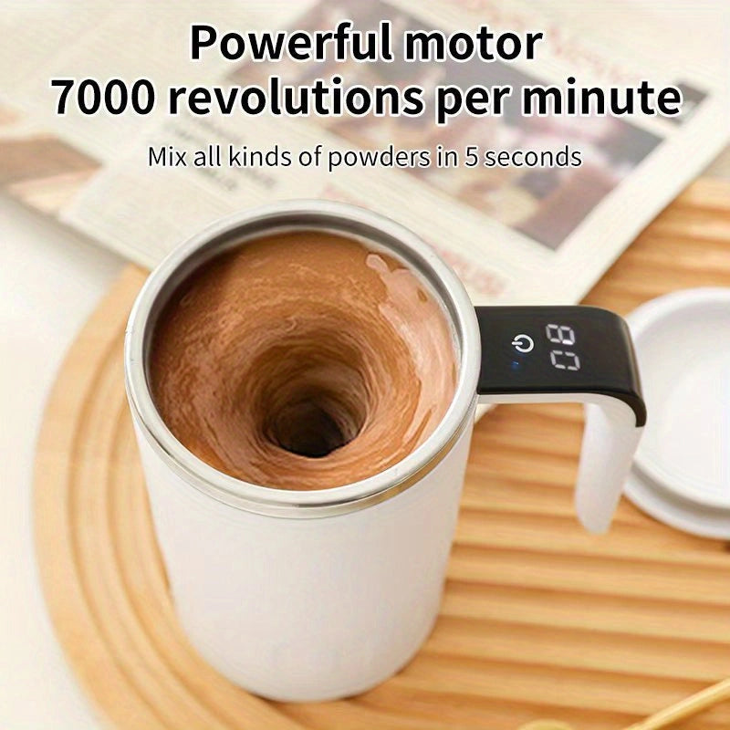 Sevair Deco Digital Self-Stirring Mug for Coffee magnetic stirring