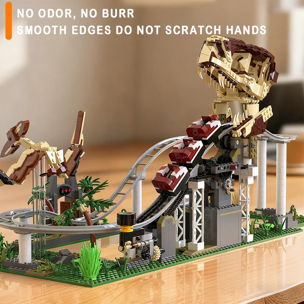 Sevair Deco Dino Coaster Building Blocks Set 2