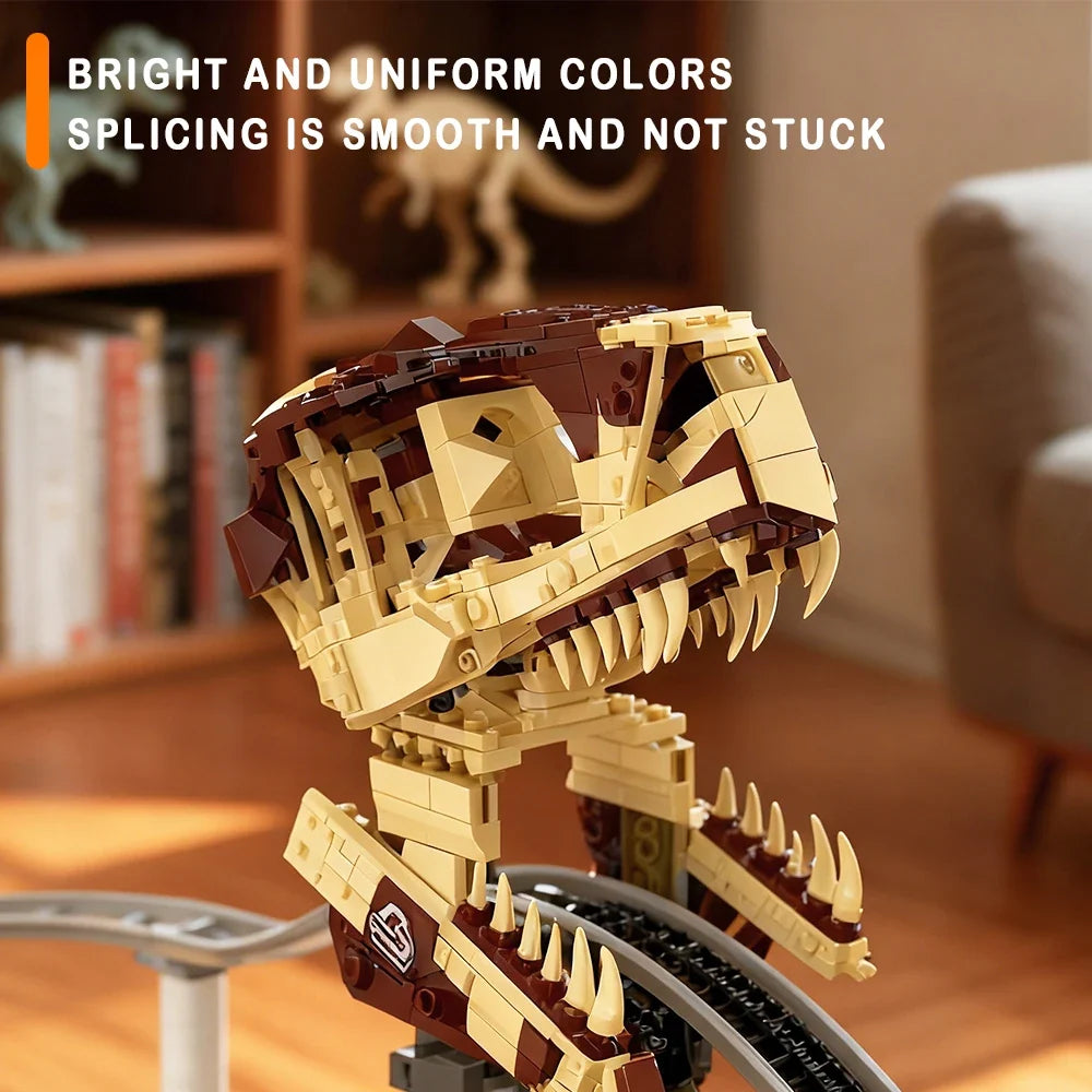 Sevair Deco Dino Coaster Building Blocks Set 4
