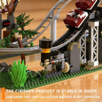 Sevair Deco Dino Coaster Building Blocks Set 6