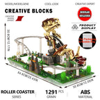 Sevair Deco Dino Coaster Building Blocks Set 7
