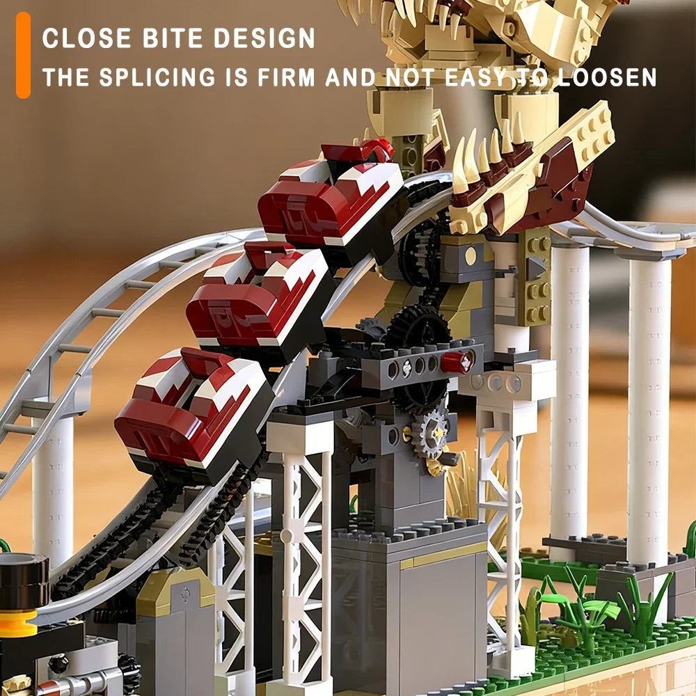 Sevair Deco Dino Coaster Building Blocks Set 9