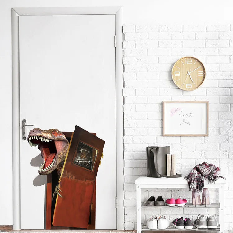 Sevair Deco Dinosaur Breakout Wall Decal 12