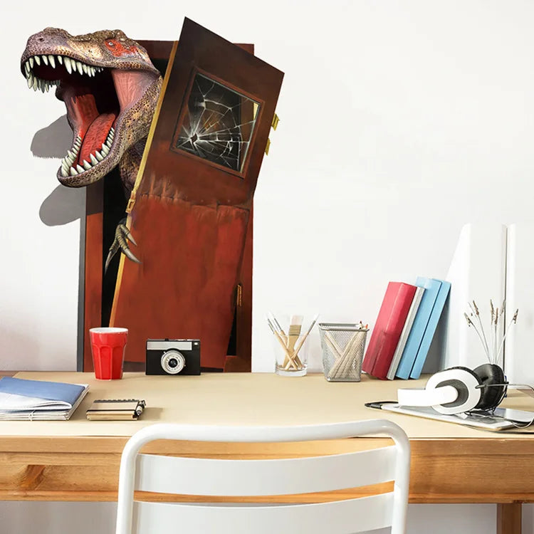 Sevair Deco Dinosaur Breakout Wall Decal 15