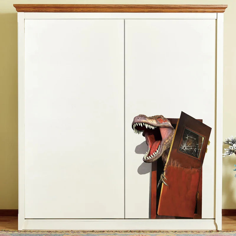 Sevair Deco Dinosaur Breakout Wall Decal 4