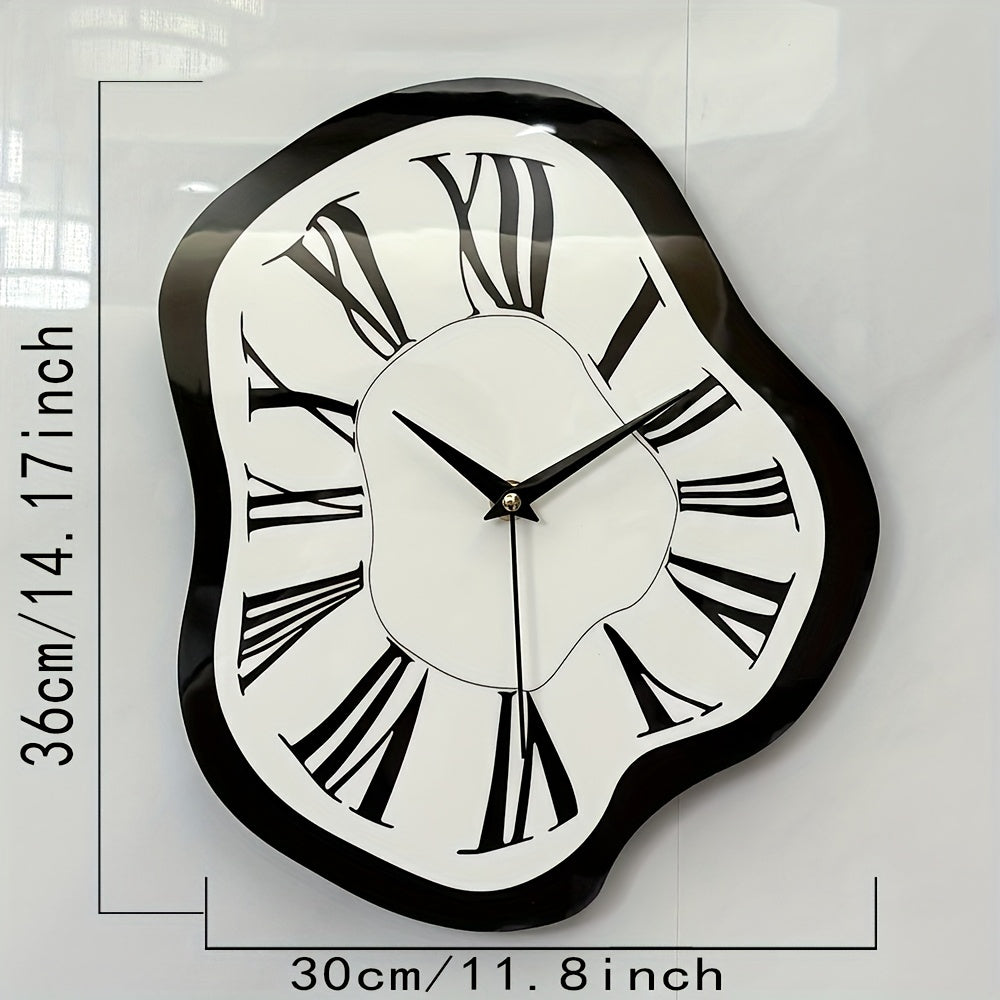 Sevair Deco Distorted Wall Clock 6