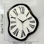 Sevair Deco Distorted Wall Clock 6