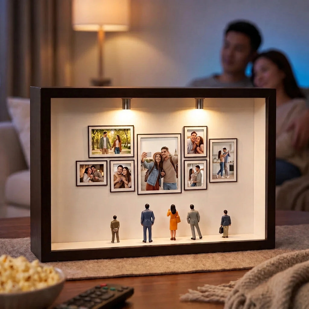 Sevair Deco DIY Museum Photo Frame with Light 1