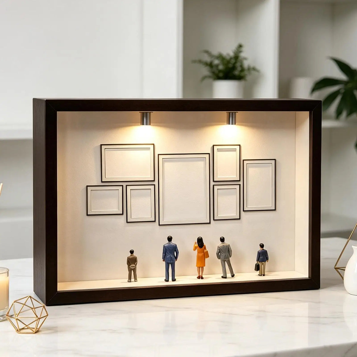 Sevair Deco DIY Museum Photo Frame with Light 2