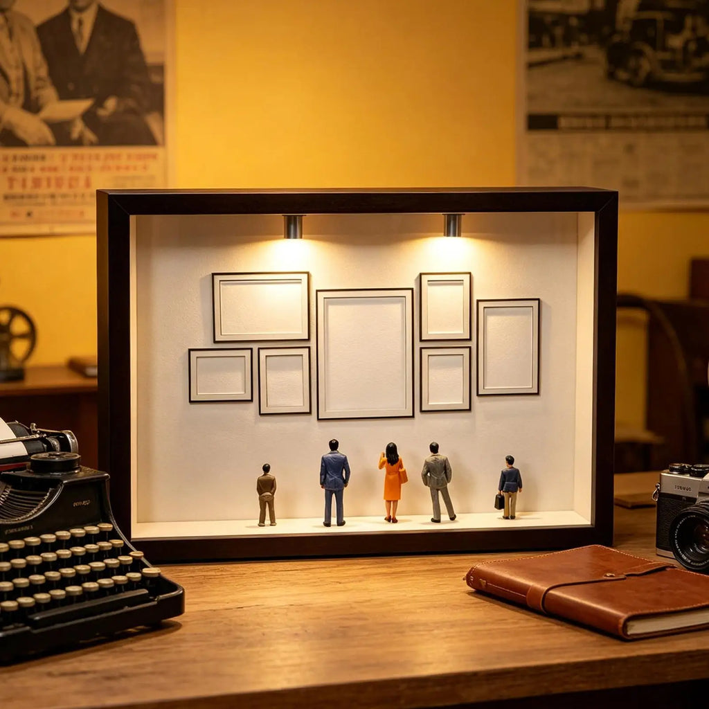 Sevair Deco DIY Museum Photo Frame with Light 3