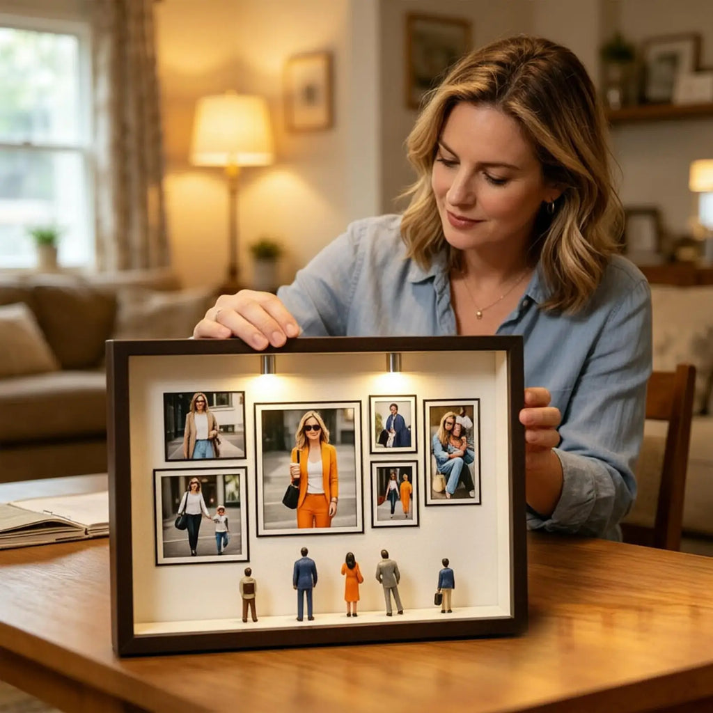 Sevair Deco DIY Museum Photo Frame with Light 4