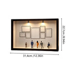 Sevair Deco DIY Museum Photo Frame with Light 5