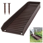 Sevair Deco Downspout Splash Block with Ground Stakes 13
