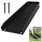 Sevair Deco Downspout Splash Block with Ground Stakes 9