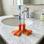 Sevair Deco Duck Feet Toothbrush Holder 2