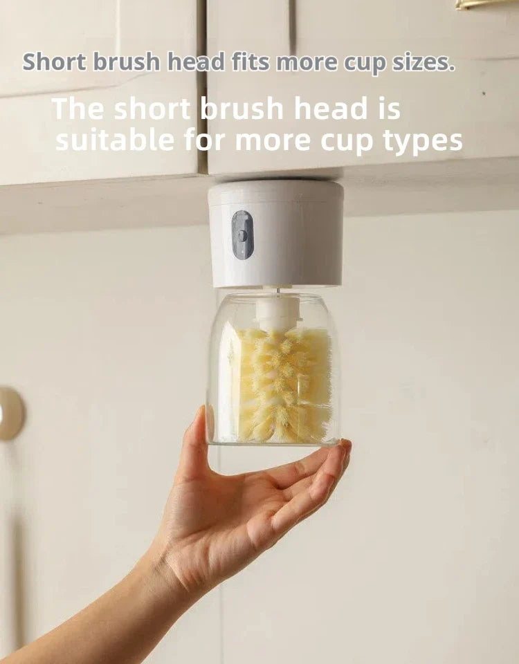 Sevair Deco Electric Cup Scrubber for Sink Side Cleaning cup fit