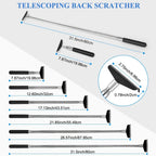 Sevair Deco Extendable Stainless Steel Back Scratcher 7