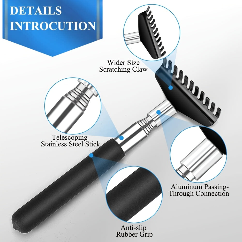 Sevair Deco Extendable Stainless Steel Back Scratcher 8