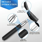 Sevair Deco Extendable Stainless Steel Back Scratcher 8