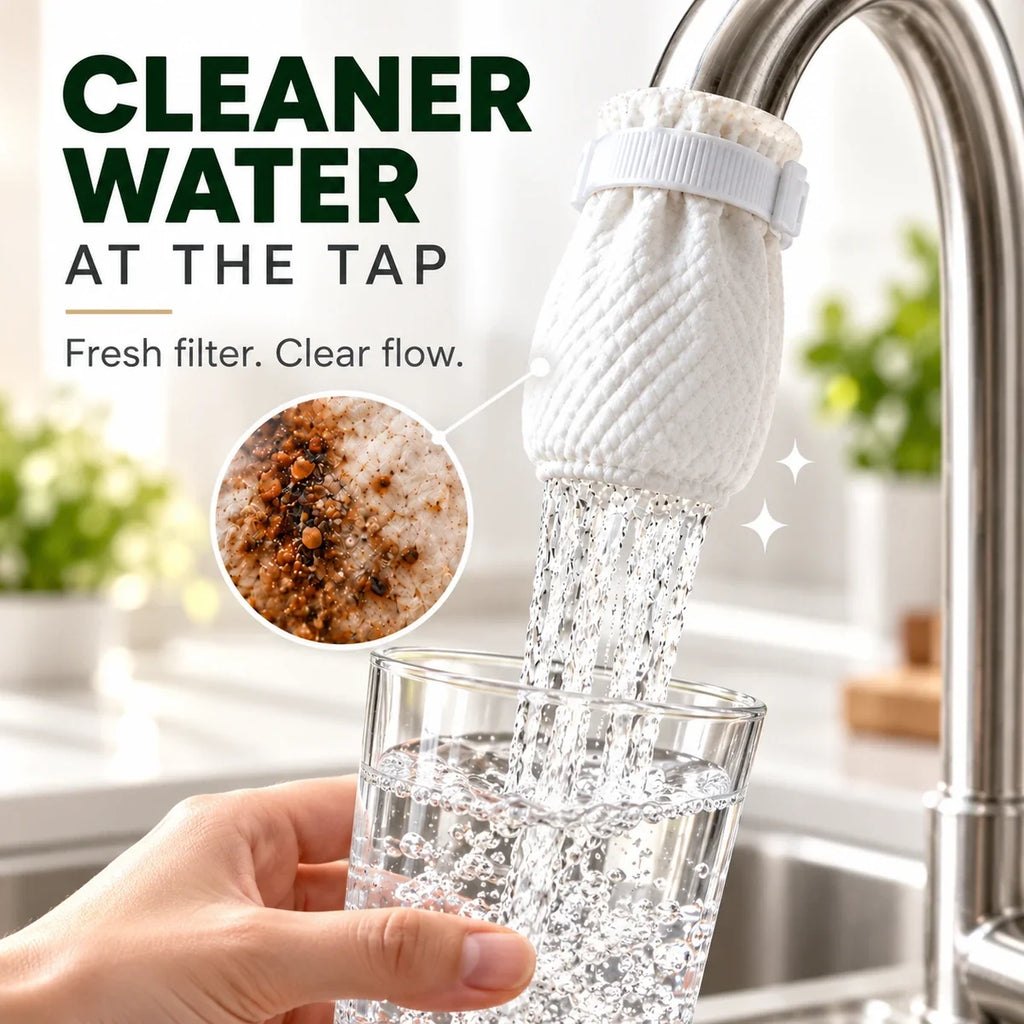 Sevair Deco Faucet Filter Bags for Sink Sediment 4