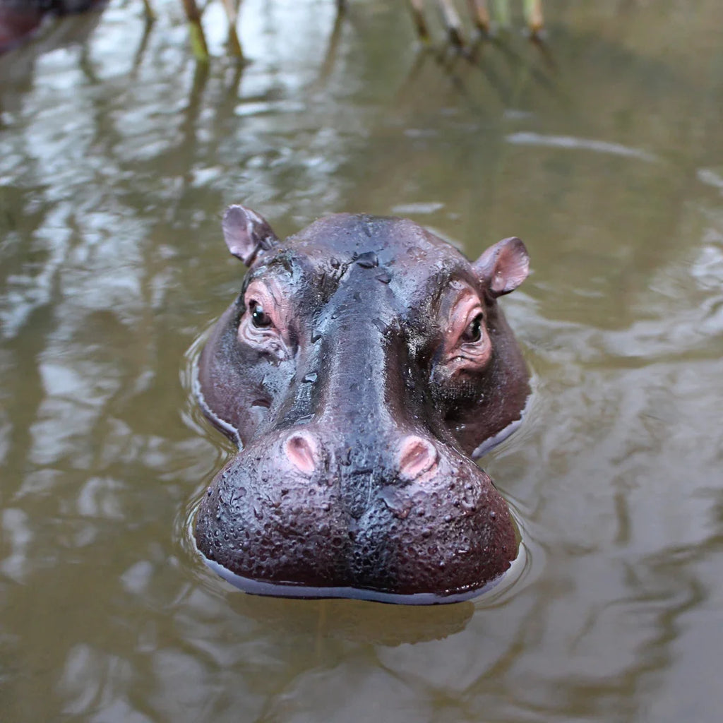 Sevair Deco Floating Hippo Pond Decor 10