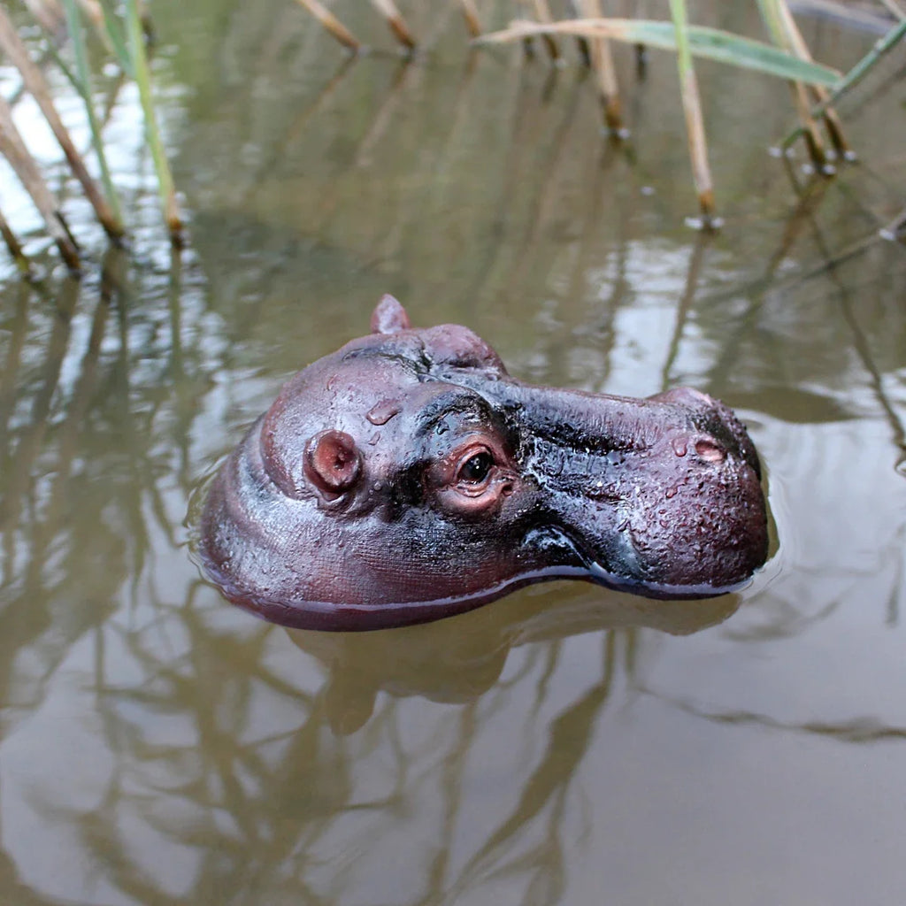 Sevair Deco Floating Hippo Pond Decor 12