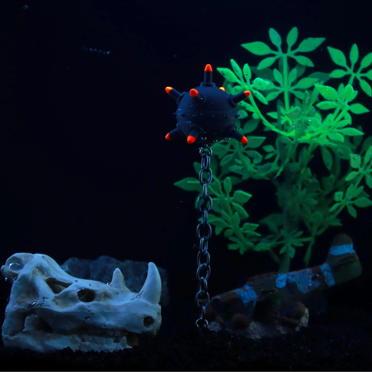 Sevair Deco Floating Sea Mine Aquarium Ornament 4