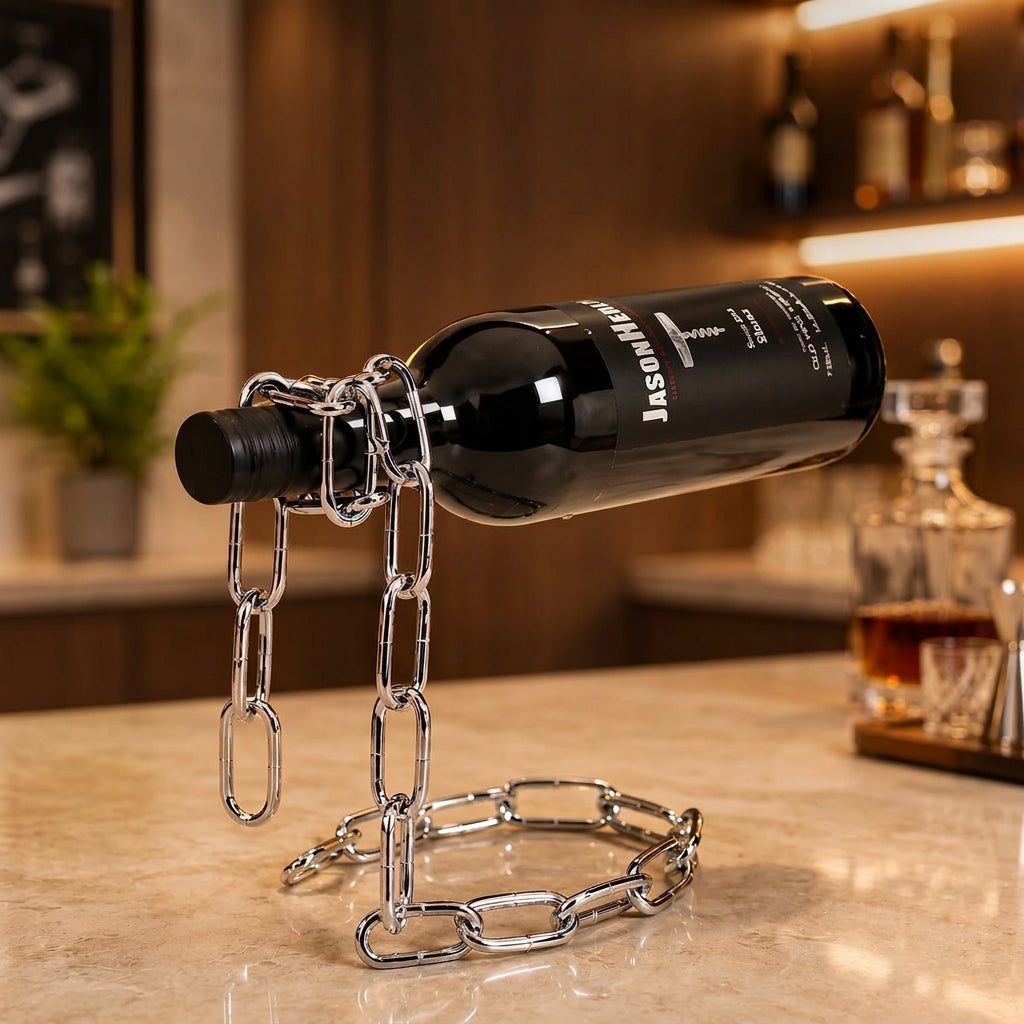 Sevair Deco Floating Wine Bottle Holder