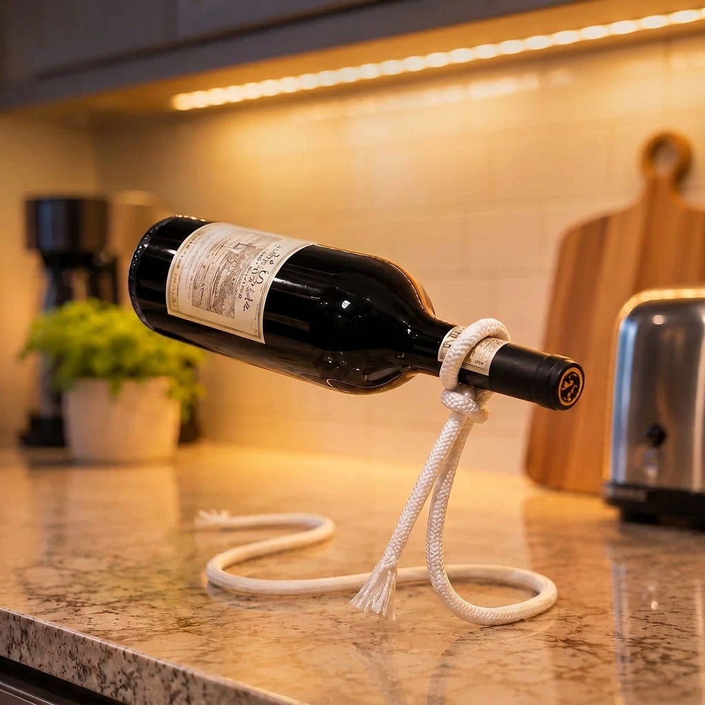 Sevair Deco Floating Wine Bottle Holder