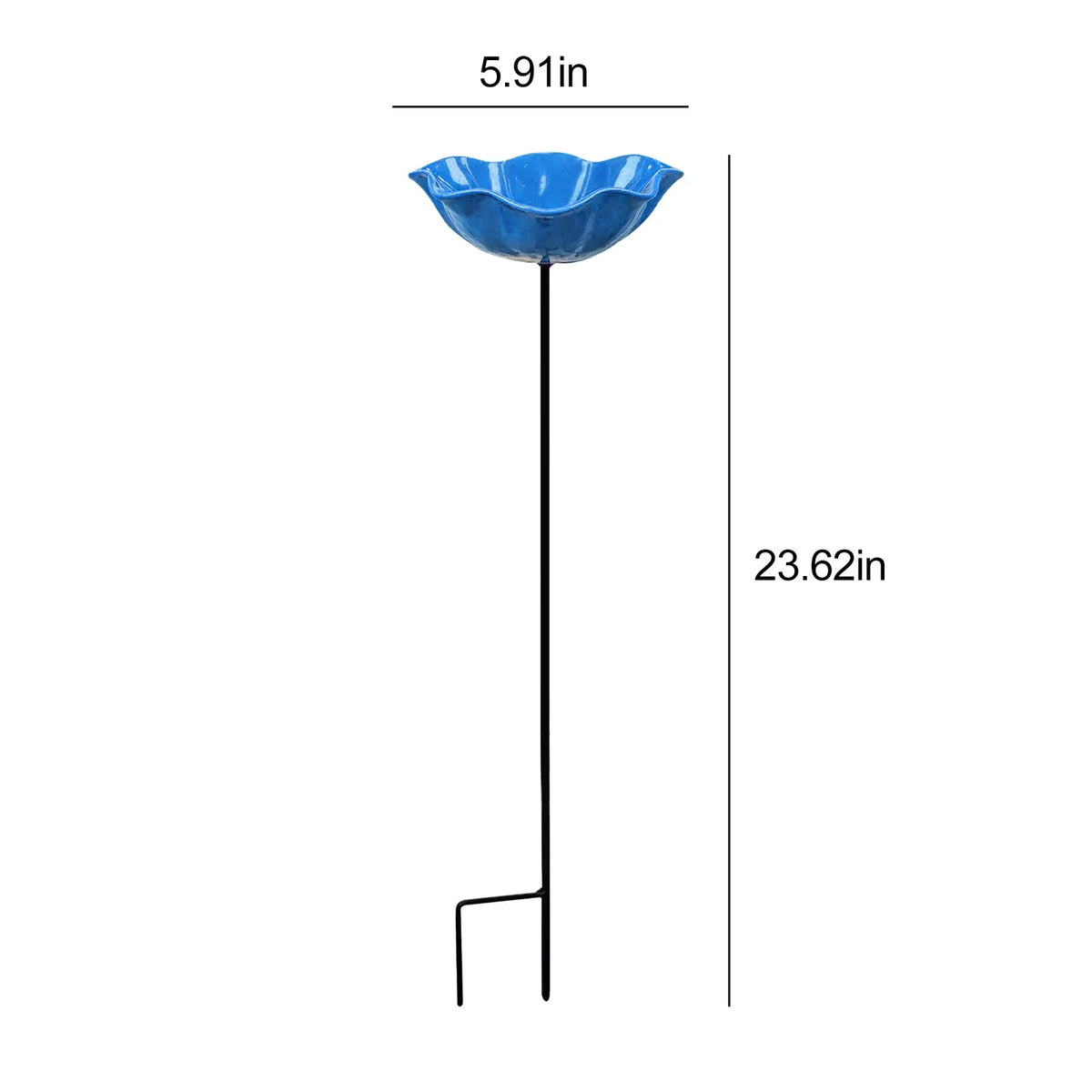 Sevair Deco Flower Bird Feeder Water Station 10