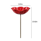Sevair Deco Flower Bird Feeder Water Station 11
