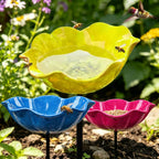 Sevair Deco Flower Bird Feeder Water Station 7