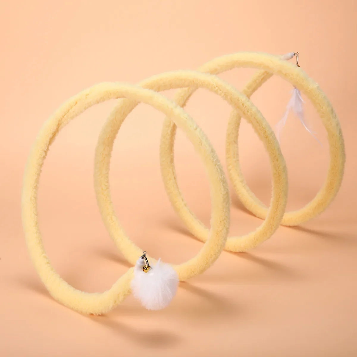 Sevair Deco Foldable Plush Cat Spiral Toy 6