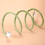 Sevair Deco Foldable Plush Cat Spiral Toy 7