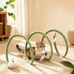 Sevair Deco Foldable Plush Cat Spiral Toy 9