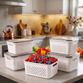 Sevair Deco Fresh Produce Containers with Strainers 1